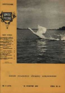 Łowiec Polski 1962 Nr8