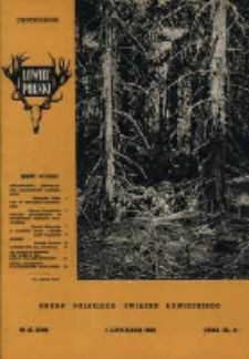 Łowiec Polski 1962 Nr21