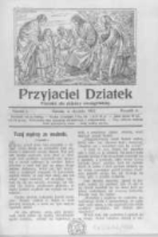 Przyjaciel Dziatek: pisemko dla dziatwy ewangelickiej. 1927 R.4 nr1