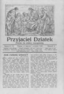 Przyjaciel Dziatek: pisemko dla dziatwy ewangelickiej. 1927 R.4 nr8-9