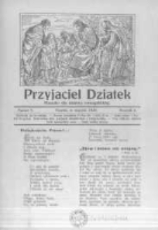 Przyjaciel Dziatek: pisemko dla dziatwy ewangelickiej. 1929 R.6 nr8