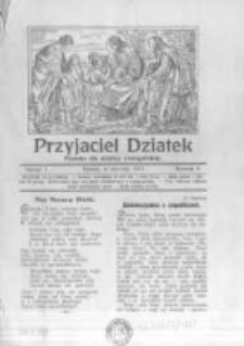 Przyjaciel Dziatek: pisemko dla dziatwy ewangelickiej. 1931 R.8 nr1
