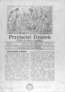 Przyjaciel Dziatek: pisemko dla dziatwy ewangelickiej. 1933 R.10 nr2