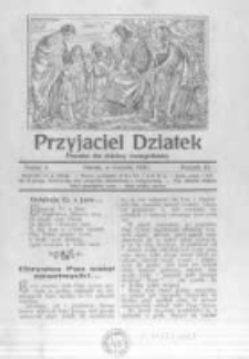 Przyjaciel Dziatek: pisemko dla dziatwy ewangelickiej. 1933 R.10 nr4