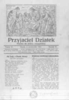 Przyjaciel Dziatek: pisemko dla dziatwy ewangelickiej. 1933 R.10 nr10