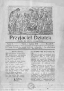 Przyjaciel Dziatek: pisemko dla dziatwy ewangelickiej. 1934 R.11 nr1
