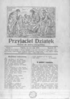 Przyjaciel Dziatek: pisemko dla dziatwy ewangelickiej. 1935 R.12 nr7