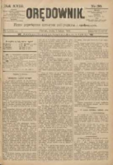 Orędownik: pismo poświęcone sprawom politycznym i spółecznym 1888.02.01 R.18 Nr26