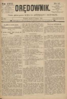 Orędownik: pismo poświęcone sprawom politycznym i spółecznym 1888.03.02 R.18 Nr51