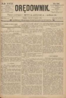 Orędownik: pismo poświęcone sprawom politycznym i spółecznym 1888.03.06 R.18 Nr54