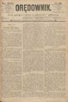 Orędownik: pismo poświęcone sprawom politycznym i spółecznym 1888.03.10 R.18 Nr58