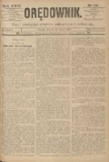 Orędownik: pismo poświęcone sprawom politycznym i sp&oacute;łecznym 1888.03.20 R.18 Nr66