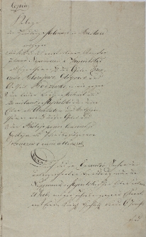 List Jakuba Molinari 19.08.1820