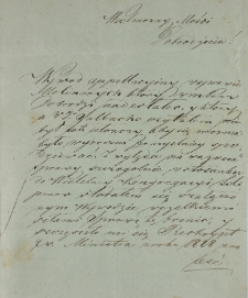 List do ks. proboszcza 09.02.1822