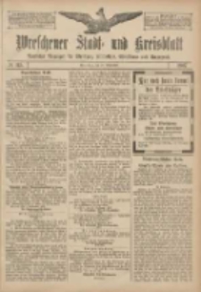 Wreschener Stadt und Kreisblatt: amtlicher Anzeiger f&uuml;r Wreschen, Miloslaw, Strzalkowo und Umgegend 1907.09.26 Nr115
