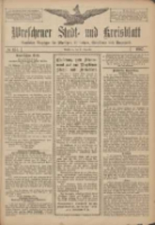 Wreschener Stadt und Kreisblatt: amtlicher Anzeiger für Wreschen, Miloslaw, Strzalkowo und Umgegend 1907.12.19 Nr151