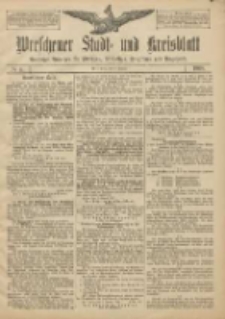 Wreschener Stadt und Kreisblatt: amtlicher Anzeiger f&uuml;r Wreschen, Miloslaw, Strzalkowo und Umgegend 1908.01.09 Nr4