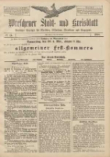 Wreschener Stadt und Kreisblatt: amtlicher Anzeiger für Wreschen, Miloslaw, Strzalkowo und Umgegend 1908.01.30 Nr13