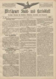 Wreschener Stadt und Kreisblatt: amtlicher Anzeiger f&uuml;r Wreschen, Miloslaw, Strzalkowo und Umgegend 1908.02.01 Nr14