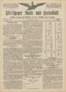 Wreschener Stadt und Kreisblatt: amtlicher Anzeiger f&uuml;r Wreschen, Miloslaw, Strzalkowo und Umgegend 1908.02.13 Nr19