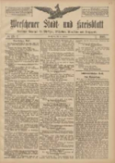 Wreschener Stadt und Kreisblatt: amtlicher Anzeiger f&uuml;r Wreschen, Miloslaw, Strzalkowo und Umgegend 1908.02.27 Nr25
