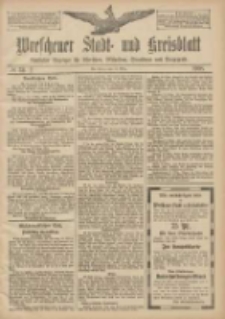 Wreschener Stadt und Kreisblatt: amtlicher Anzeiger für Wreschen, Miloslaw, Strzalkowo und Umgegend 1908.03.14 Nr32