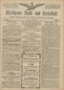 Wreschener Stadt und Kreisblatt: amtlicher Anzeiger f&uuml;r Wreschen, Miloslaw, Strzalkowo und Umgegend 1908.03.19 Nr34