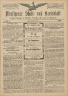Wreschener Stadt und Kreisblatt: amtlicher Anzeiger f&uuml;r Wreschen, Miloslaw, Strzalkowo und Umgegend 1908.03.26 Nr37