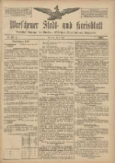 Wreschener Stadt und Kreisblatt: amtlicher Anzeiger f&uuml;r Wreschen, Miloslaw, Strzalkowo und Umgegend 1908.04.02 Nr40