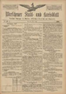 Wreschener Stadt und Kreisblatt: amtlicher Anzeiger für Wreschen, Miloslaw, Strzalkowo und Umgegend 1908.04.02 Nr40