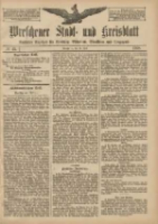 Wreschener Stadt und Kreisblatt: amtlicher Anzeiger f&uuml;r Wreschen, Miloslaw, Strzalkowo und Umgegend 1908.04.14 Nr45