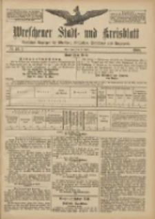 Wreschener Stadt und Kreisblatt: amtlicher Anzeiger f&uuml;r Wreschen, Miloslaw, Strzalkowo und Umgegend 1908.04.16 Nr46