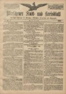 Wreschener Stadt und Kreisblatt: amtlicher Anzeiger f&uuml;r Wreschen, Miloslaw, Strzalkowo und Umgegend 1908.05.12 Nr56