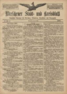 Wreschener Stadt und Kreisblatt: amtlicher Anzeiger f&uuml;r Wreschen, Miloslaw, Strzalkowo und Umgegend 1908.05.19 Nr59