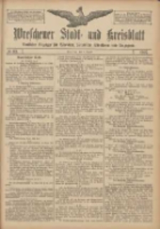 Wreschener Stadt und Kreisblatt: amtlicher Anzeiger f&uuml;r Wreschen, Miloslaw, Strzalkowo und Umgegend 1907.08.06 Nr93
