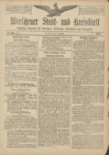 Wreschener Stadt und Kreisblatt: amtlicher Anzeiger f&uuml;r Wreschen, Miloslaw, Strzalkowo und Umgegend 1907.12.05 Nr145