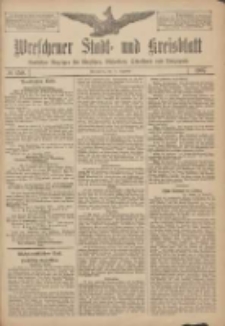 Wreschener Stadt und Kreisblatt: amtlicher Anzeiger f&uuml;r Wreschen, Miloslaw, Strzalkowo und Umgegend 1907.12.17 Nr150