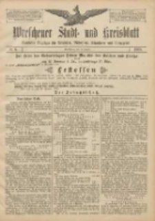 Wreschener Stadt und Kreisblatt: amtlicher Anzeiger f&uuml;r Wreschen, Miloslaw, Strzalkowo und Umgegend 1908.01.18 Nr8