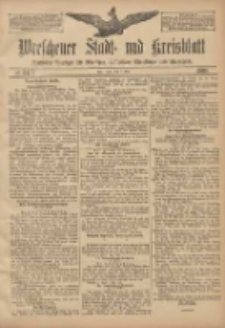 Wreschener Stadt und Kreisblatt: amtlicher Anzeiger f&uuml;r Wreschen, Miloslaw, Strzalkowo und Umgegend 1908.05.07 Nr54