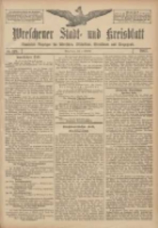 Wreschener Stadt und Kreisblatt: amtlicher Anzeiger für Wreschen, Miloslaw, Strzalkowo und Umgegend 1907.10.05 Nr119