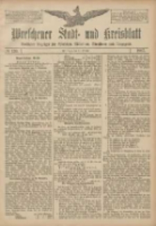 Wreschener Stadt und Kreisblatt: amtlicher Anzeiger f&uuml;r Wreschen, Miloslaw, Strzalkowo und Umgegend 1907.10.31 Nr130