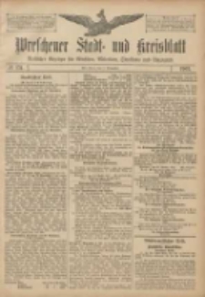 Wreschener Stadt und Kreisblatt: amtlicher Anzeiger für Wreschen, Miloslaw, Strzalkowo und Umgegend 1907.11.02 Nr131