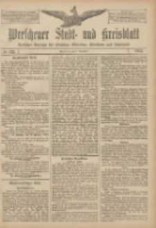 Wreschener Stadt und Kreisblatt: amtlicher Anzeiger f&uuml;r Wreschen, Miloslaw, Strzalkowo und Umgegend 1907.11.05 Nr132