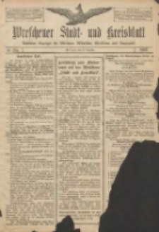 Wreschener Stadt und Kreisblatt: amtlicher Anzeiger f&uuml;r Wreschen, Miloslaw, Strzalkowo und Umgegend 1907.12.30 Nr155