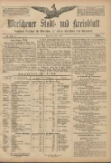 Wreschener Stadt und Kreisblatt: amtlicher Anzeiger f&uuml;r Wreschen, Miloslaw, Strzalkowo und Umgegend 1908.05.04 Nr53