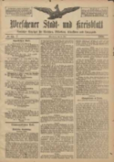 Wreschener Stadt und Kreisblatt: amtlicher Anzeiger für Wreschen, Miloslaw, Strzalkowo und Umgegend 1908.05.28 Nr63