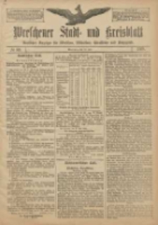 Wreschener Stadt und Kreisblatt: amtlicher Anzeiger f&uuml;r Wreschen, Miloslaw, Strzalkowo und Umgegend 1908.07.30 Nr89