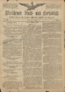 Wreschener Stadt und Kreisblatt: amtlicher Anzeiger f&uuml;r Wreschen, Miloslaw, Strzalkowo und Umgegend 1908.08.08 Nr93