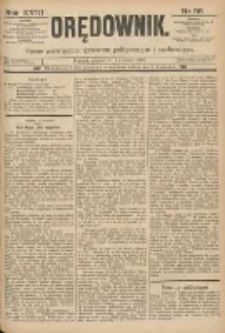 Orędownik: pismo poświęcone sprawom politycznym i sp&oacute;łecznym 1888.04.13 R.18 Nr86