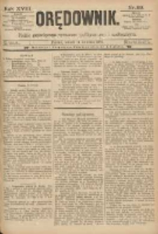 Orędownik: pismo poświęcone sprawom politycznym i sp&oacute;łecznym 1888.04.17 R.18 Nr89